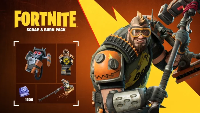 باندل فورتنایت Scrap & Burn