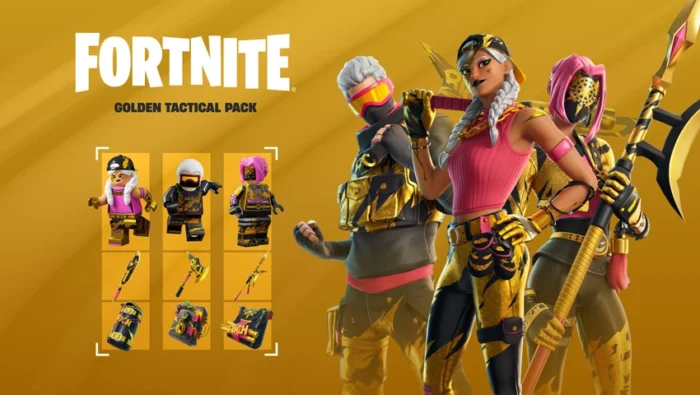 باندل فورتنایت Golden Tactical
