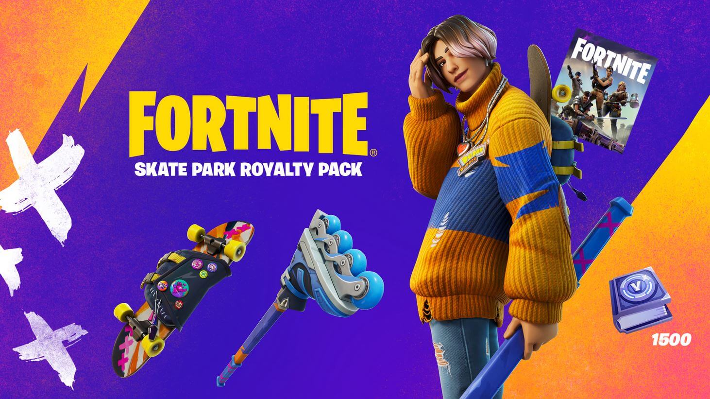 باندل فورتنایت Skate Park Royalty Pack