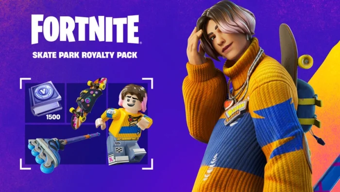 باندل فورتنایت Skate Park Royalty Pack