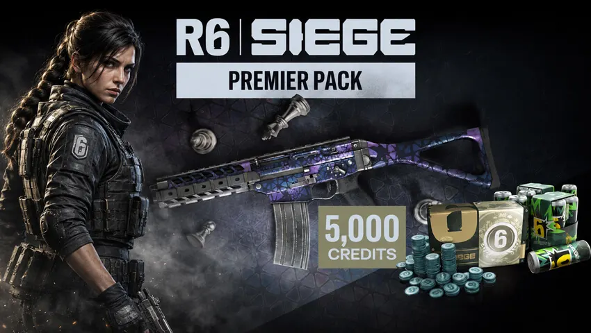 پریمیر پک رینبو با شخصیت زن بازی R6