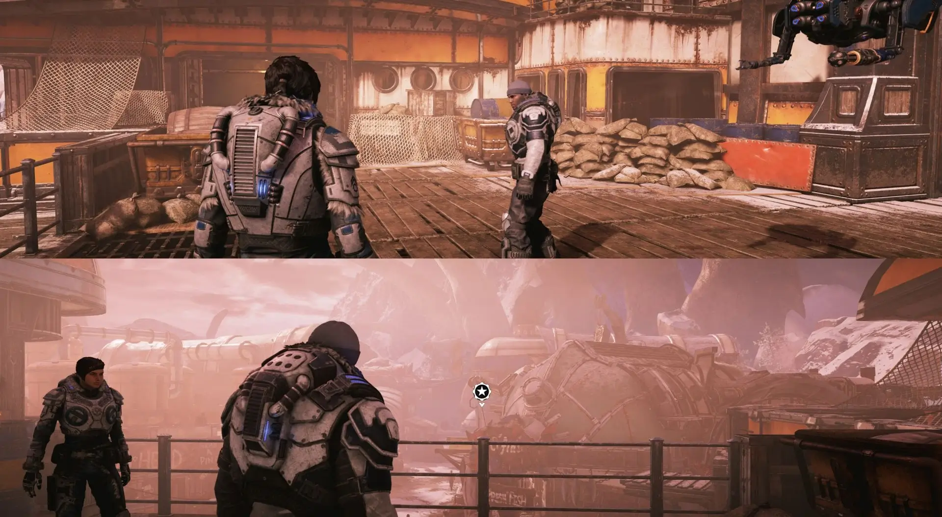 گیم پلی دو نفره Gears 5
