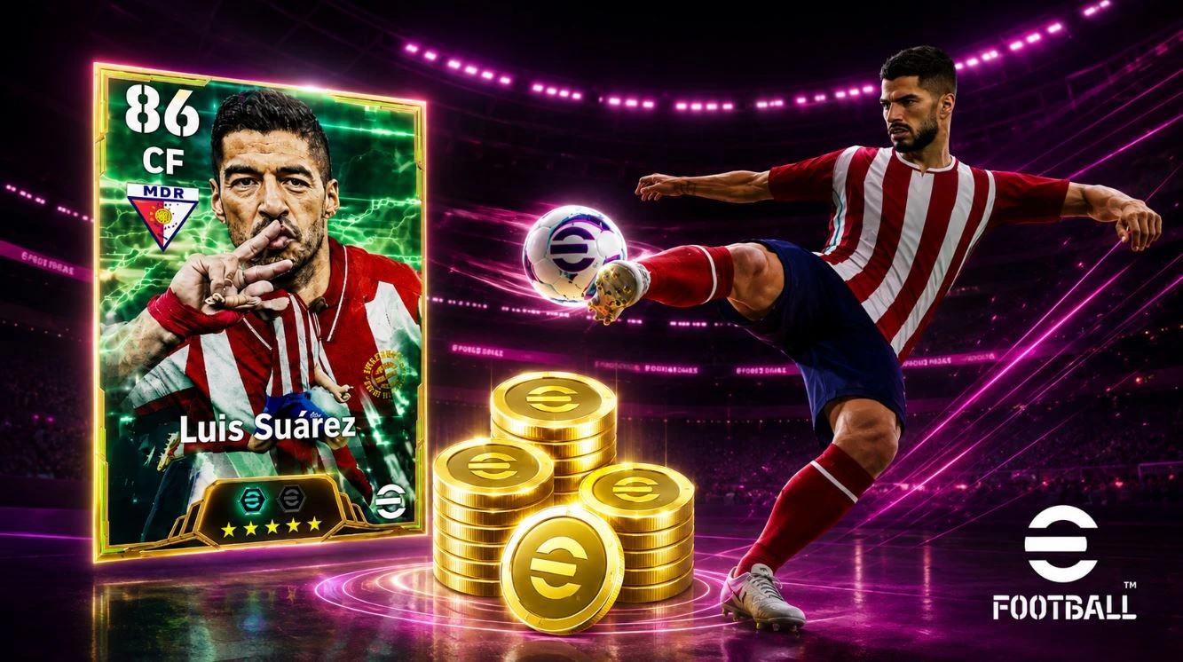 استارتر پک لوئیس سوارز eFootball 1 Starter Set: Luis Suárez شامل چه چیزهایی است؟