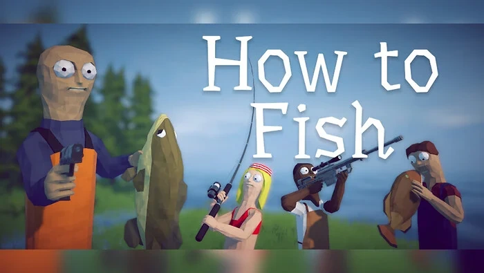 نمایی از بازی How to Fish — شبیه‌ساز ماهی‌گیری فیزیکی 1-4 نفره روی جزیره
