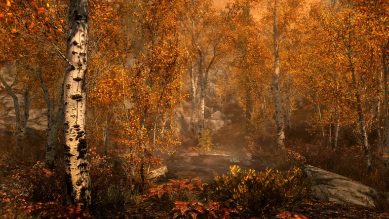 کاور بازی The Elder Scrolls V: Skyrim Special Edition — نمایی از جلوه‌های بصری بازسازی‌شده