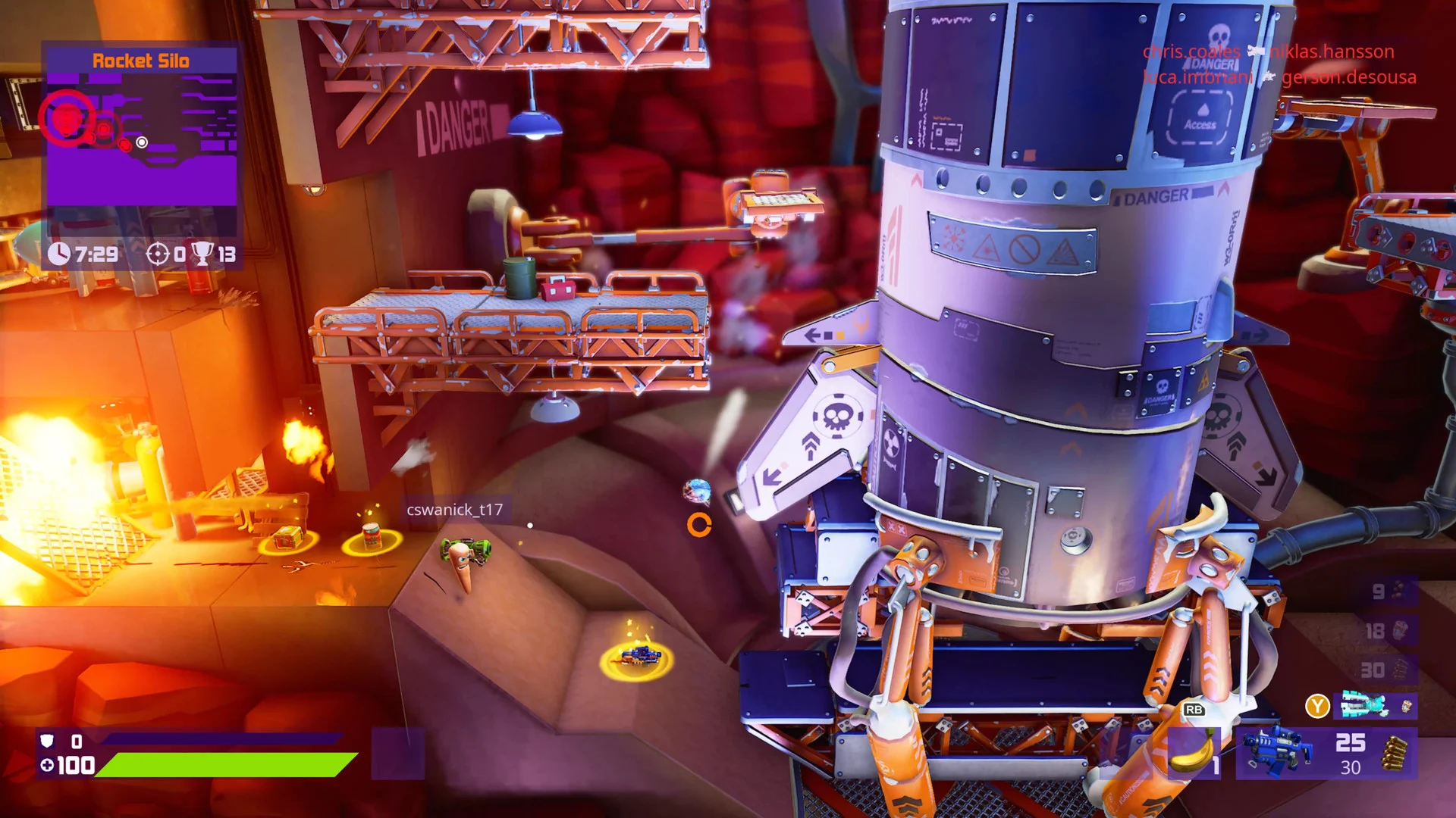 بازی Worms Rumble استیم 1 کاور Worms Rumble - نبرد آرنا همزمان 32 نفره