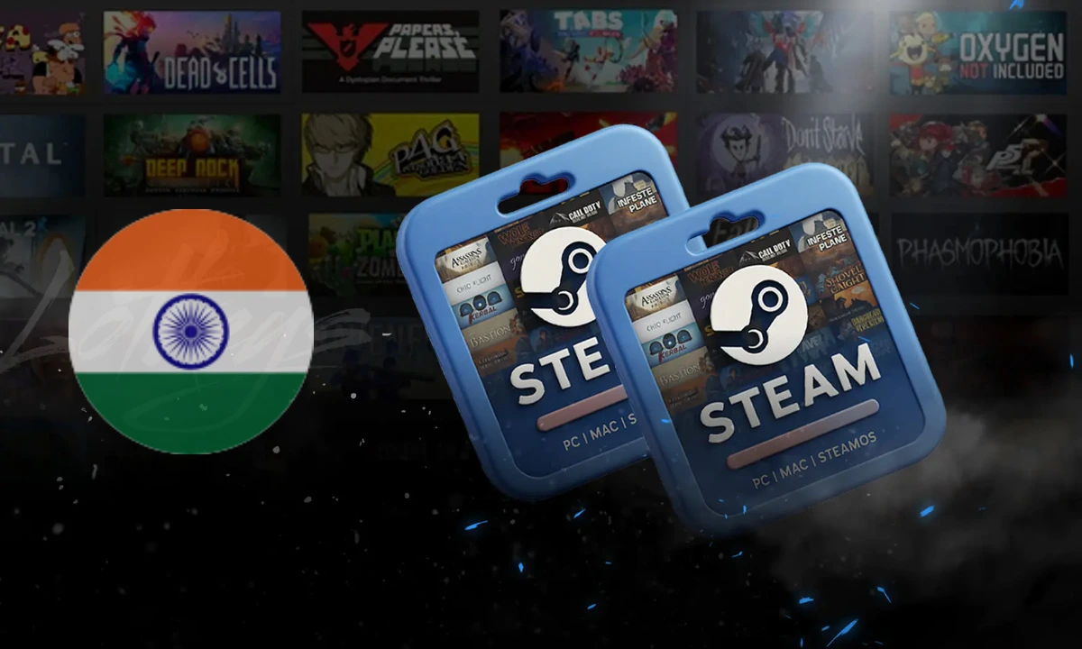 استیم والت هند 1 گیفت کارت Steam Wallet هند چیست