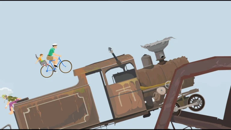 تصویر بازی Happy Wheels در استیم