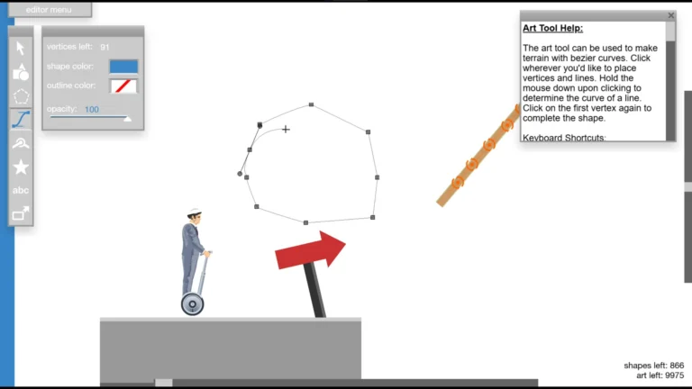 تصویر بازی Happy Wheels در استیم
