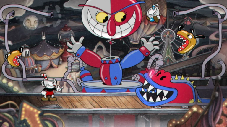 تصویر بازی Cuphead در استیم