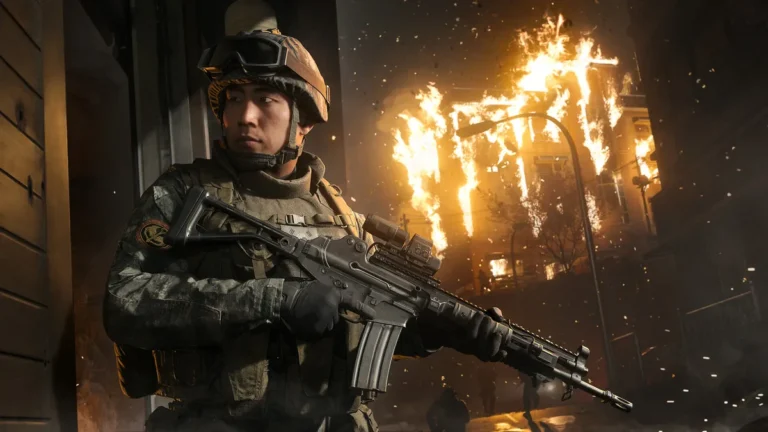 سرباز پارک در کمپین Modern Warfare 4