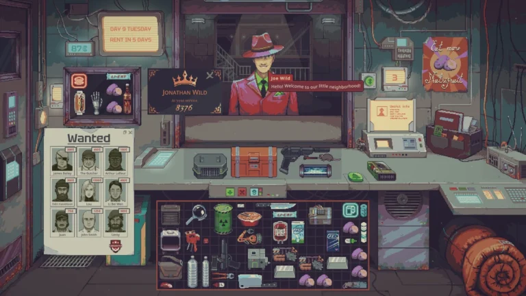 تصویر بازی Probably Stolen - Cyberpunk Shopkeeper Sim در استیم