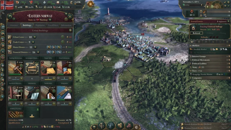 تصویر بازی Victoria 3 در استیم