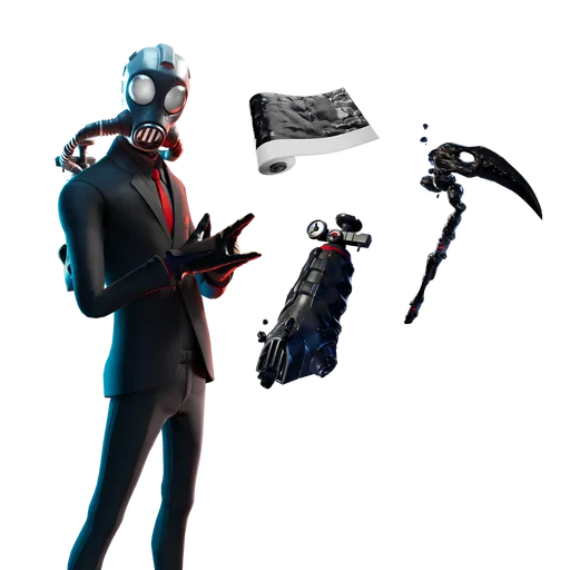 اسکین آیتم شاپ و ویباکس دلخواه فورتنایت 5 Chaos Agent Bundle