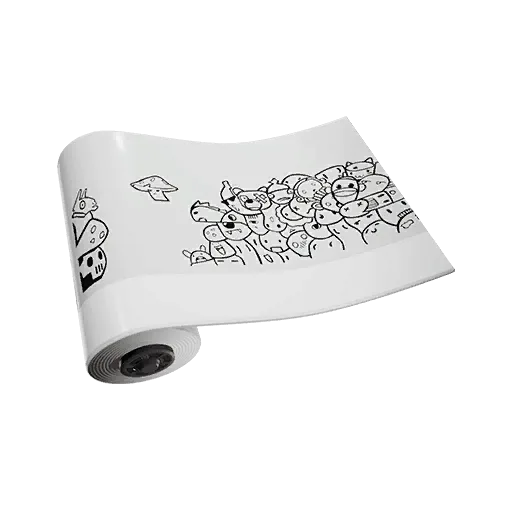 اسکین آیتم شاپ و ویباکس دلخواه فورتنایت 228 Doodle Buddies