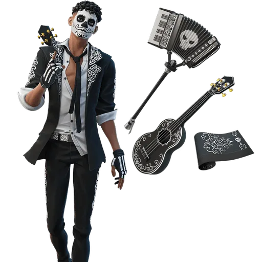 اسکین آیتم شاپ و ویباکس دلخواه فورتنایت 22 Rest in Peace Bundle